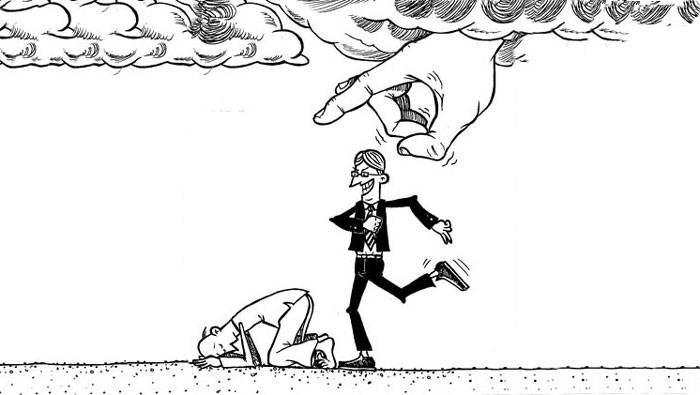 قانون کارما و بُخل