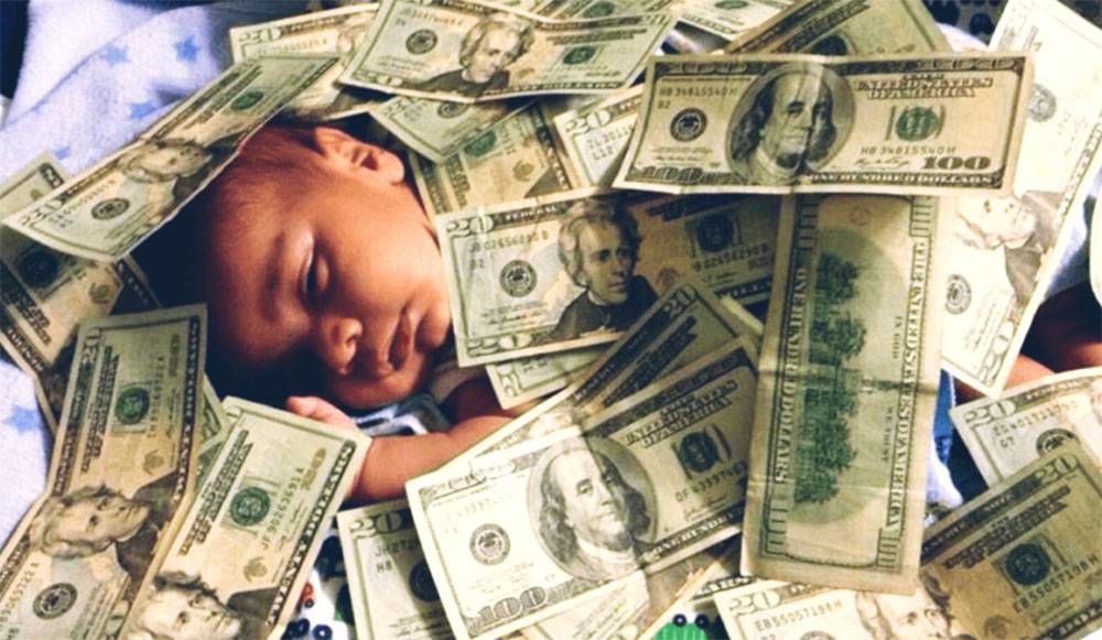 Some people born in wealth and some are in poverty born in wealth