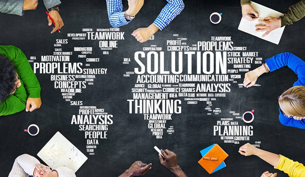 The best way to solve the problems with NLP techniques solve problems