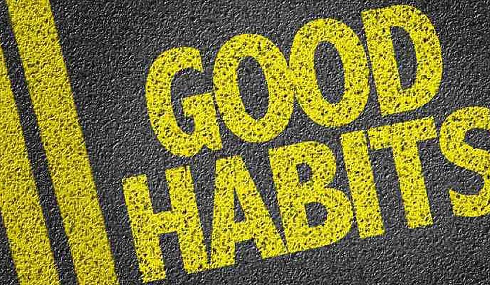 How can we make good habits in ourselves? good habits
